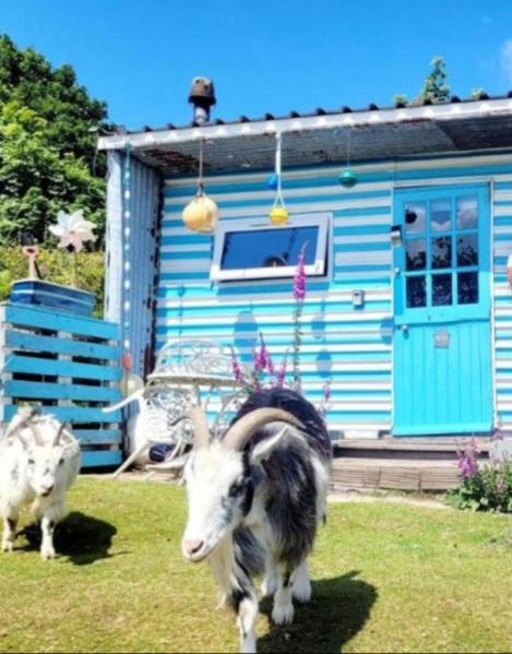 Hotel Treguth Glamping Unique Experience - Themed Huts Saint Day Esterno foto